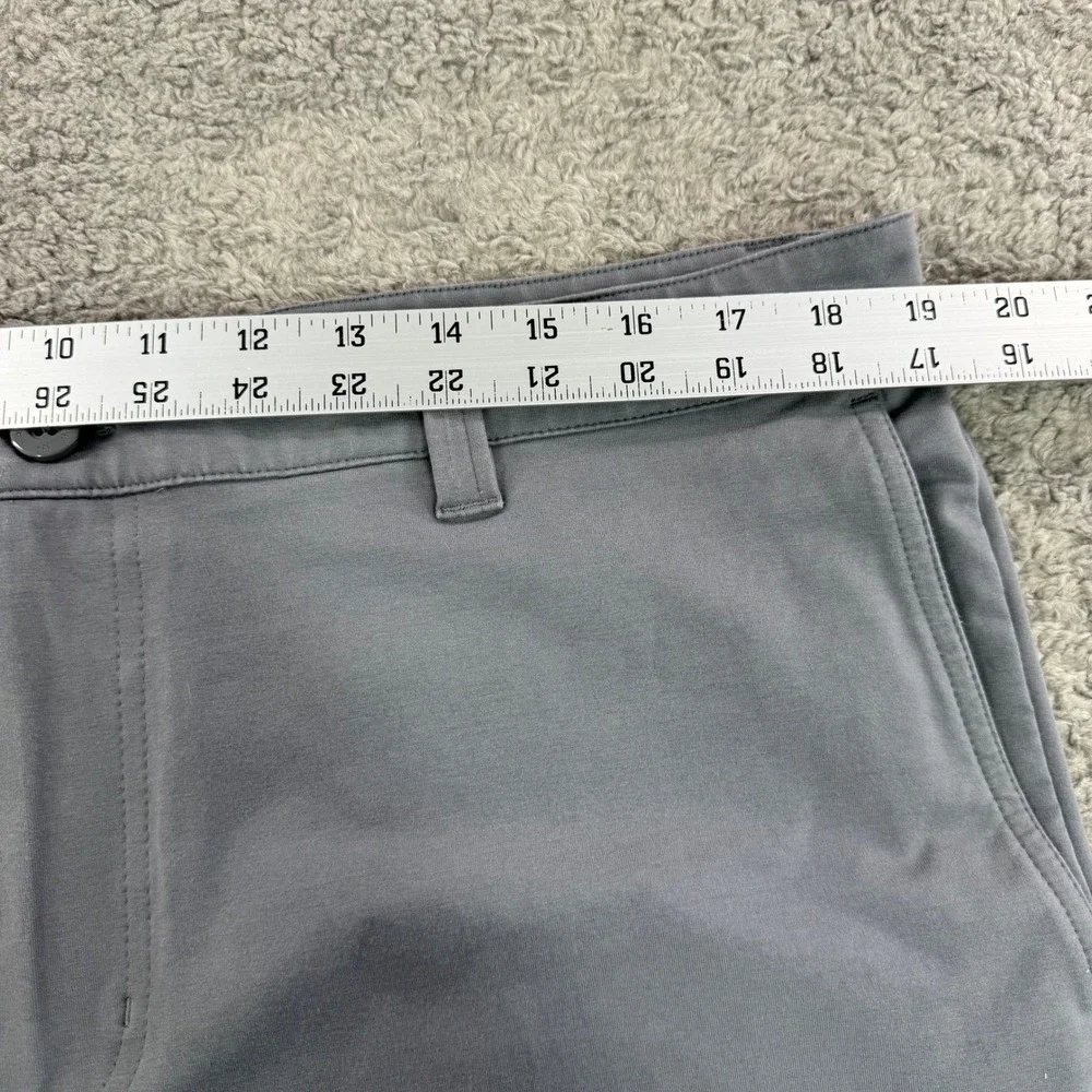 Travis Mathew Beck‎ Mens Grey Golf Shorts Size 38 Cotton Blend Stretch A42375